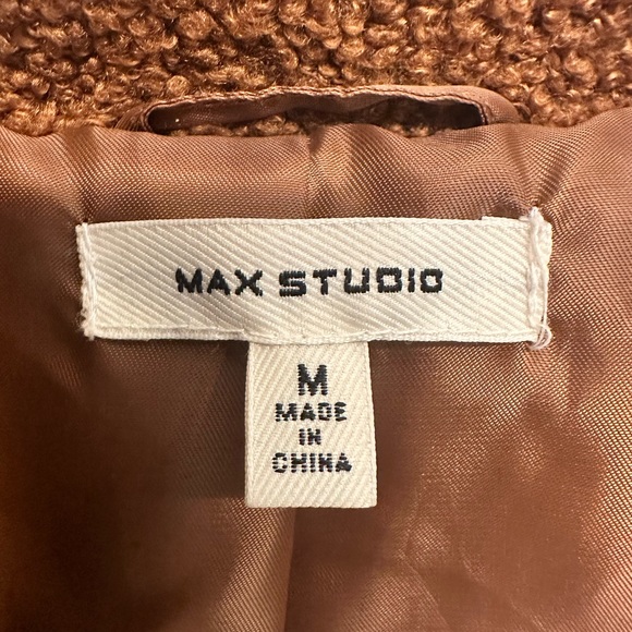 MAX STUDIO TEDDY MOTO JACKET - Picture 4 of 5